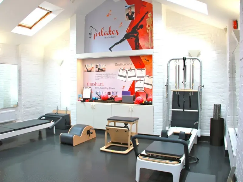 Pilates by Thushara; contemporary pilates studio, bespoke Private and Duet classes based on Postural assessment — reformer pilates studio in Battersea, London